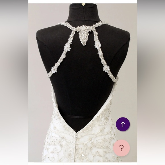 Kitty Chen Wedding Gown🤍 Previously worn for a project, minor damages shown. - Picture 4 of 10